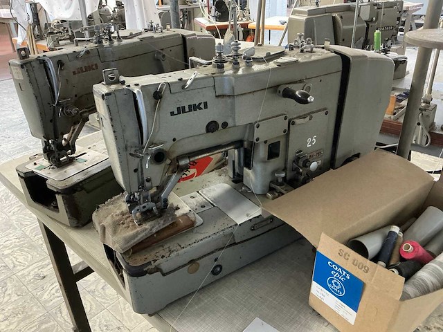 Juki lbh-761 knoopsgaten machine tweeling - afbeelding 3 van  3