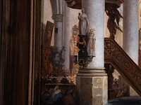 Jules victor génisson (1805-1860), interior of a baroque cathedral, 1859, oil on oak, 44.5 x 38 cm. (17.51 x 14.96 in.), frame: 64.5 x 58 cm. (25.39 x 22.82 in.) - afbeelding 6 van  6