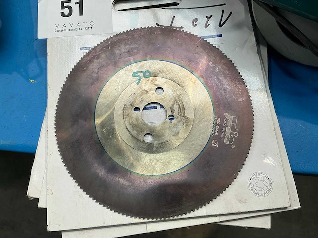 Julia zaagblad (4x) - afbeelding 1 van  2