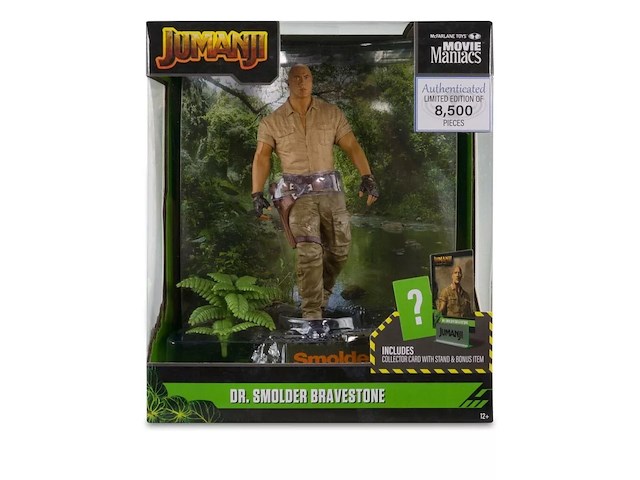 Jumanji - dr. smolder bravestone - by mcfarlane - 15 cm. - afbeelding 1 van  5