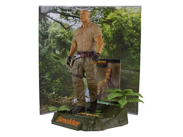 Jumanji - dr. smolder bravestone - by mcfarlane - 15 cm. - afbeelding 4 van  5