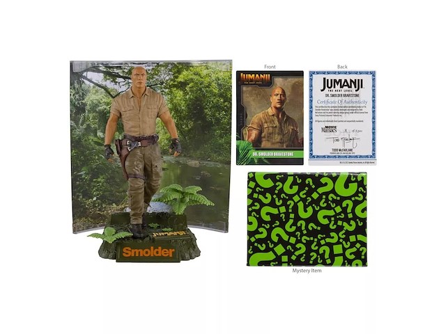 Jumanji - dr. smolder bravestone - by mcfarlane - 15 cm. - afbeelding 3 van  5
