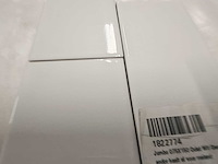 Jumbo oclat wit glans wandtegel 7,5x15 cm 24 m² - afbeelding 3 van  6