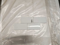 Jumbo oclat wit glans wandtegel 7,5x15 cm 24 m² - afbeelding 1 van  6