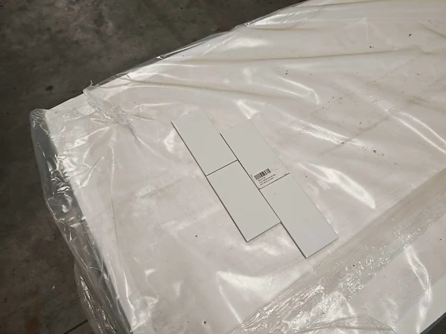 Jumbo oclat wit glans wandtegel 7,5x15 cm 32 m² - afbeelding 4 van  6