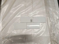 Jumbo oclat wit glans wandtegel 7,5x15 cm 32 m²