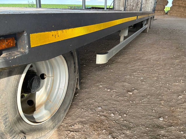 Jumbo tv300lce juma (flatbed / lowloader) flatbed trailer - afbeelding 5 van  27
