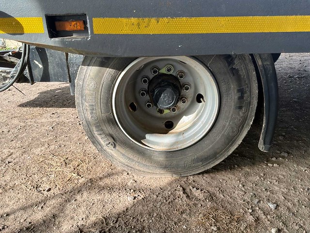 Jumbo tv300lce juma (flatbed / lowloader) flatbed trailer - afbeelding 6 van  27