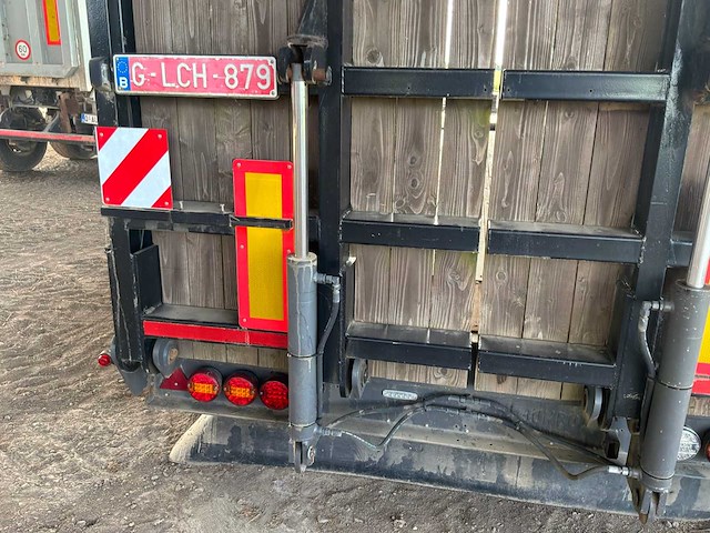 Jumbo tv300lce juma (flatbed / lowloader) flatbed trailer - afbeelding 11 van  27