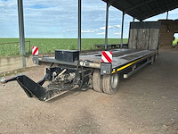 Jumbo tv300lce juma (flatbed / lowloader) flatbed trailer - afbeelding 1 van  27