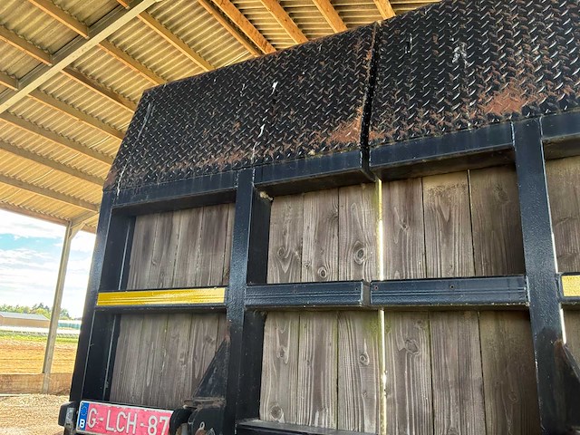 Jumbo tv300lce juma (flatbed / lowloader) flatbed trailer - afbeelding 15 van  27
