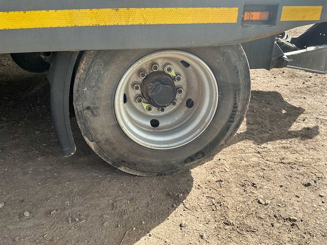 Jumbo tv300lce juma (flatbed / lowloader) flatbed trailer - afbeelding 18 van  27