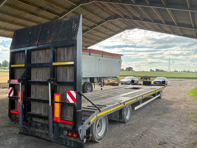Jumbo tv300lce juma (flatbed / lowloader) flatbed trailer - afbeelding 22 van  27