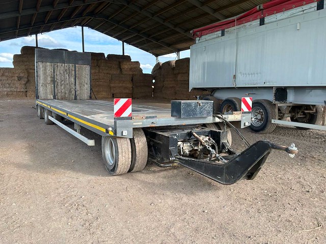 Jumbo tv300lce juma (flatbed / lowloader) flatbed trailer - afbeelding 23 van  27