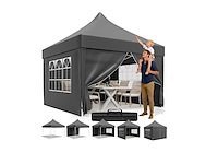 Jummico easy-up partytent 3×3 m - afbeelding 1 van  2