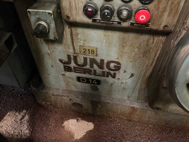 Jung berlin d14 binnen rondslijpmachine - afbeelding 9 van  9
