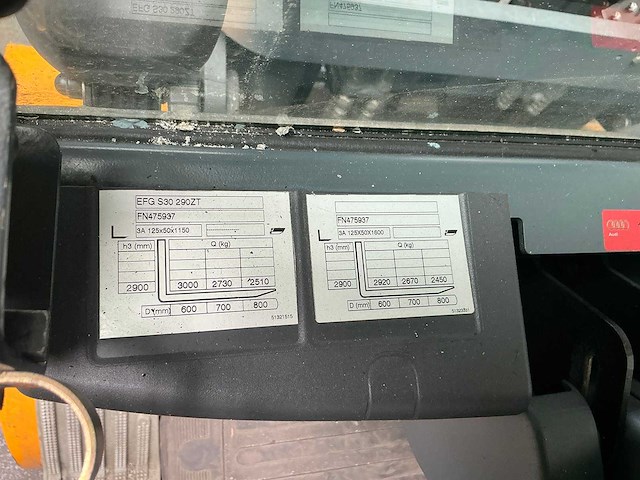 Jungheinrich - efg-s30 - vorkheftrucks - 2014 - afbeelding 17 van  18