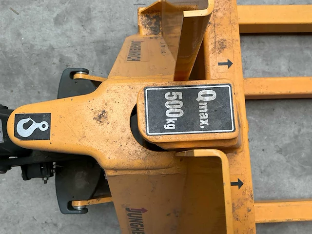 Jungheinrich am v05/tm v95 hand hydraulische palletwagen - afbeelding 4 van  5
