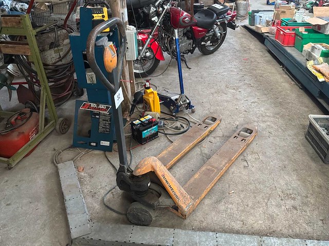 Jungheinrich am2200 hand hydraulische palletwagen - afbeelding 1 van  7