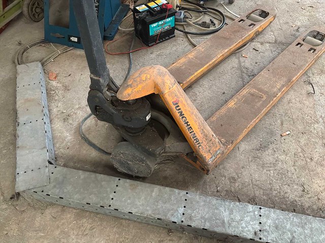Jungheinrich am2200 hand hydraulische palletwagen - afbeelding 4 van  7