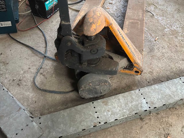 Jungheinrich am2200 hand hydraulische palletwagen - afbeelding 6 van  7