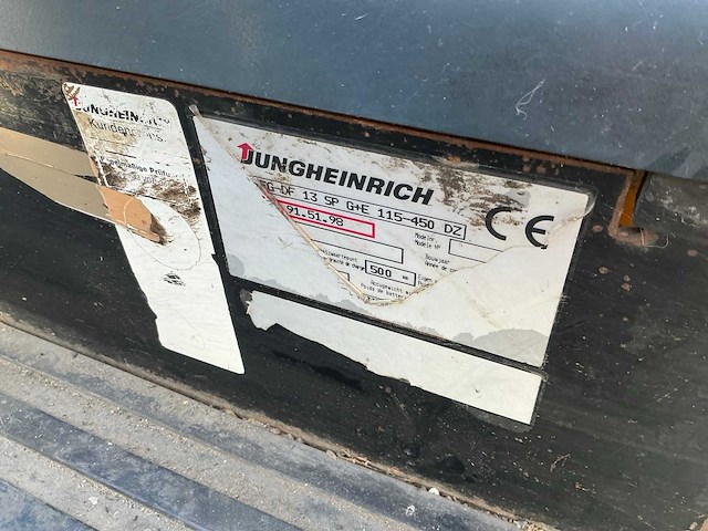 Jungheinrich efg-df 13 sp elektrische vorkheftruck - afbeelding 3 van  15