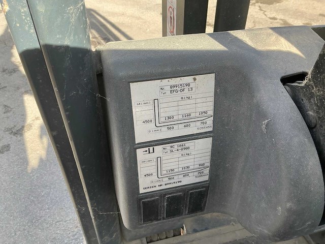 Jungheinrich efg-df 13 sp elektrische vorkheftruck - afbeelding 12 van  15