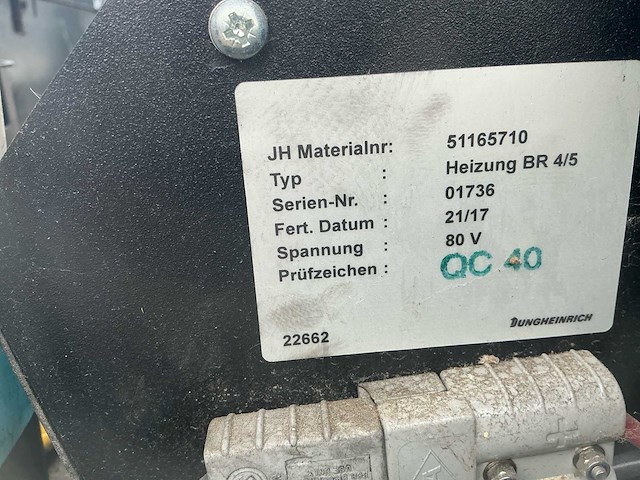 Jungheinrich efg550 vorkheftruck - afbeelding 17 van  33