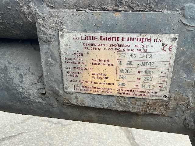 Jungheinrich efg550 vorkheftruck - afbeelding 24 van  33