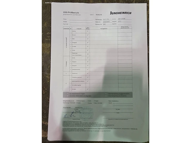Jungheinrich ejc 112 elektrische stapelaar 2012 - afbeelding 7 van  15