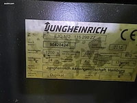 Jungheinrich ejc 112 elektrische stapelaar 2012 - afbeelding 14 van  15