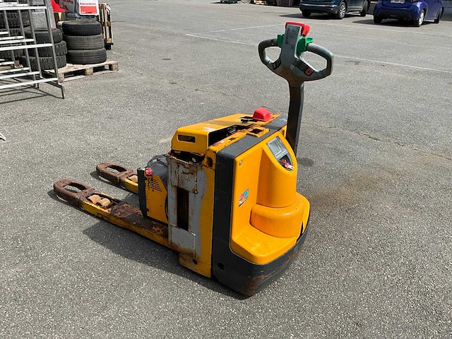 Jungheinrich elektrische palletwagen voor wisselstukken - afbeelding 4 van  4