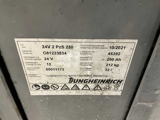 Jungheinrich erd 220 stapelaar - afbeelding 6 van  14