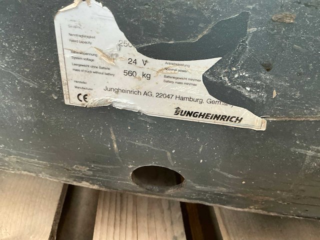 Jungheinrich ere225 elektrische palletwagen - afbeelding 2 van  6