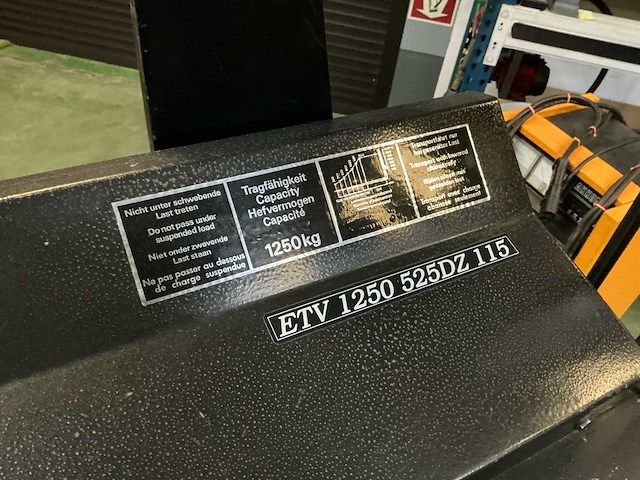 Jungheinrich etv 12.5g 525dz vorkheftruck - afbeelding 18 van  30