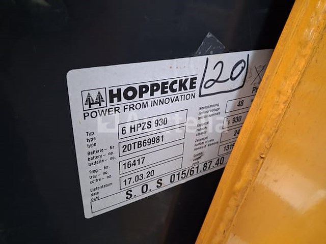 Jungheinrich etv q30 elektrische reachtruck - afbeelding 4 van  32