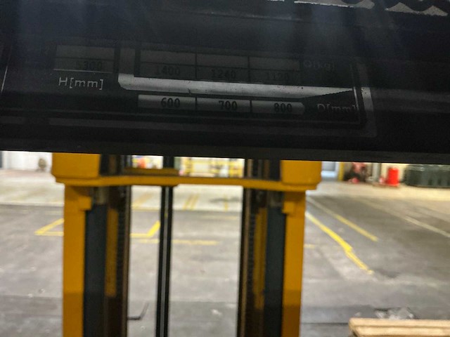 Jungheinrich etv214 reach truck - afbeelding 9 van  9