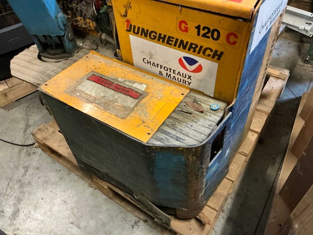Jungheinrich g 120 c elektrische stapelaar - afbeelding 8 van  9