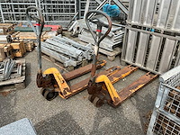 Jungheinrich hand hydraulische palletwagen (3x) - afbeelding 2 van  3