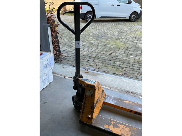 Jungheinrich hand hydraulische palletwagen - afbeelding 2 van  3