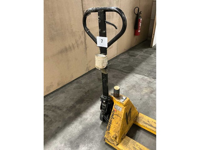 Jungheinrich hand hydraulische palletwagen - afbeelding 4 van  5