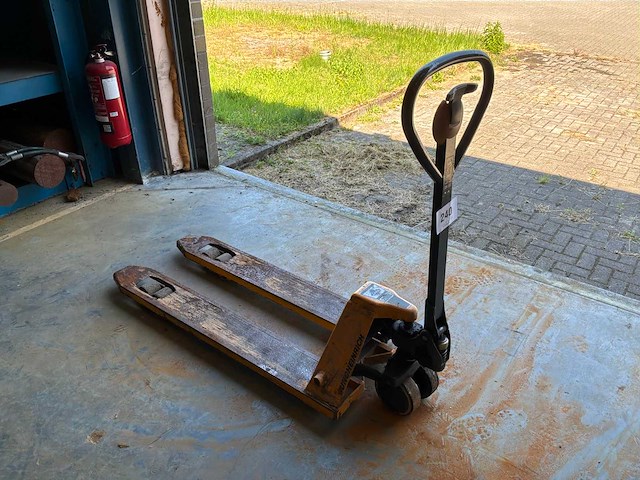 Jungheinrich hand hydraulische palletwagen - afbeelding 2 van  3