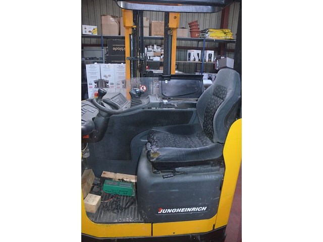 Jungheinrich slideshift serienummer onbekend met lader , 2 vorktanden heftruck - afbeelding 9 van  17