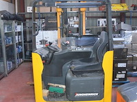 Jungheinrich slideshift serienummer onbekend met lader , 2 vorktanden heftruck