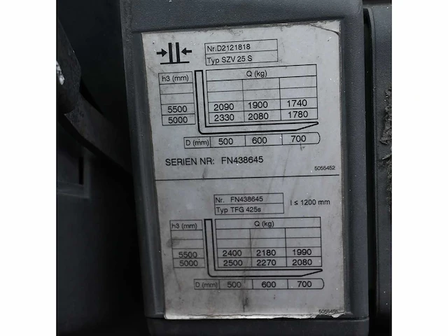 Jungheinrich tfg 425s lpg vorkheftruck - afbeelding 14 van  18
