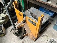 Jungheinrich tmd500bf hand hydraulische palletwagen voor heftruck batterijen jungheinrich - afbeelding 2 van  8