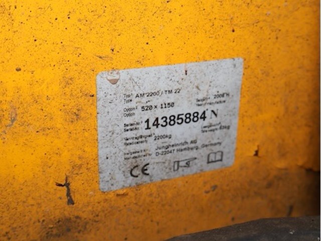 Jungheinrich transpallet - afbeelding 3 van  4