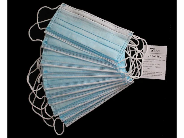 Junjianan - non medical - mondmasker (4000x) - afbeelding 1 van  3