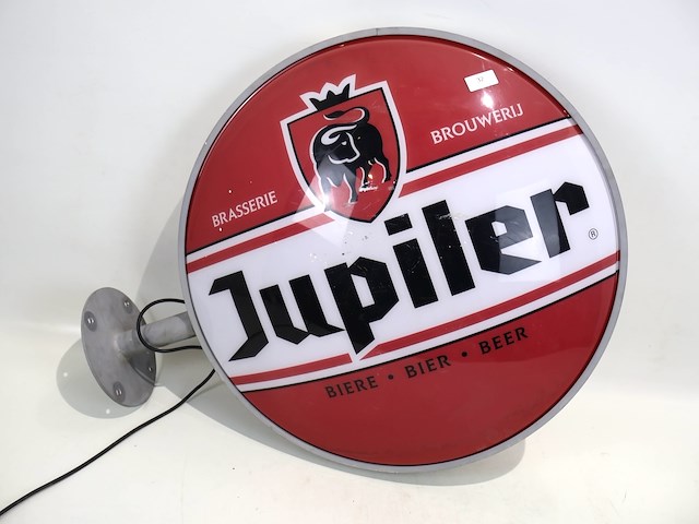 Jupiler lichtreclame dubbelzijdig - afbeelding 1 van  7