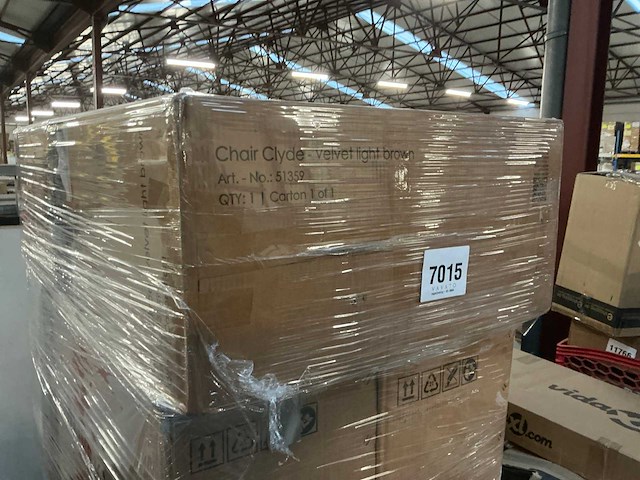 Juskys clyde stoel (8x) - afbeelding 1 van  2